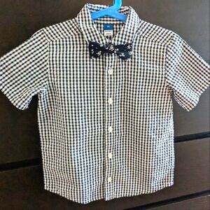 Old Navy Adorable Bow Tie & Shirt